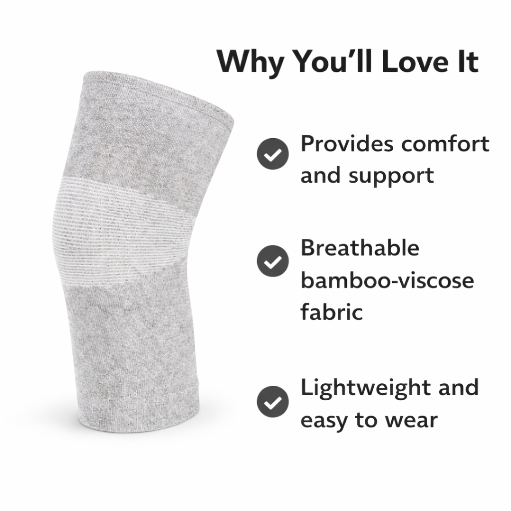 MoveWell | Bamboo Compression Knee Sleeve